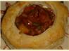 Chicken Vol-Au-Vents With Sweet and Sour Salsa. Recipe by Peter J