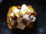 Apple Topped Kahlua and Cream Dessert