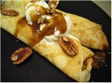 Caramel Apple Crepes
