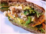 Chicken Salad and Avocado Sandwich