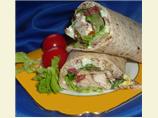 Hot Day Chicken Wrap, Quick & Easy