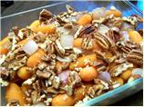 Sugar-Grilled Baby Carrots and Onions With Pecans