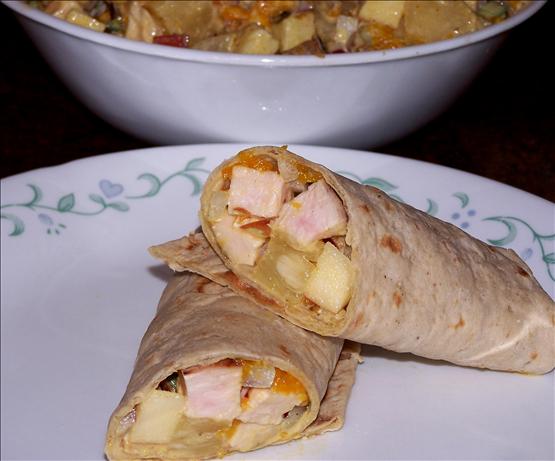 Fruit, Nut, and Chicken Salad With Curried Mayo Dressing. Photo by Rita~