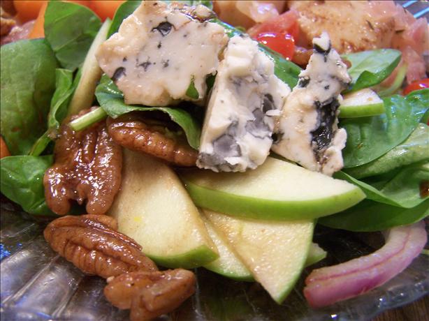 Port Wine Spinach Salad With Sweet and Spicy Pecans. Photo by Rita~