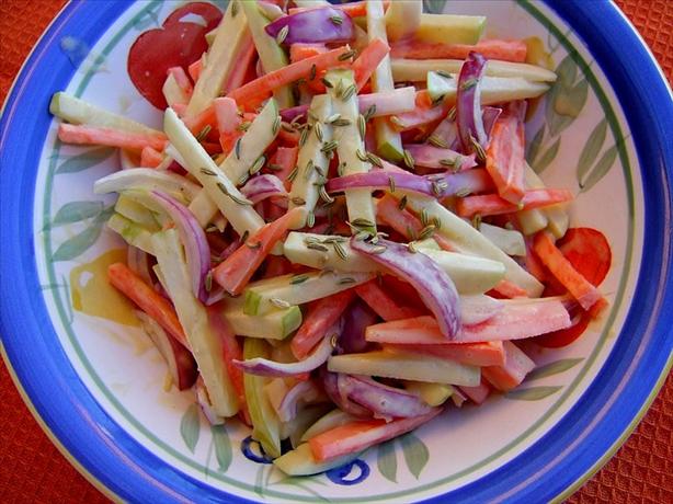 Franco American Apple Slaw. Photo by Zurie