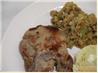 Pork Chops With Pan Fried Stuffing. Recipe by puppitypup