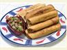 Chicken Flautas With Chunky Guacamole
