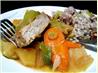 Hawaiian Appled Pork Chops With Carrots