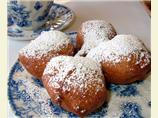 Banana Pecan Beignets