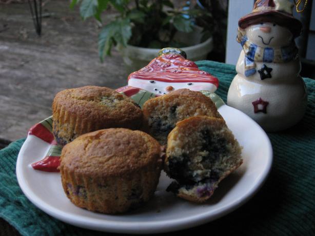 Raspberry or Blueberry Corn Muffins. Photo by breezermom