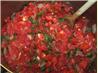 Roasted Poblano and Roasted Garlic Salsa