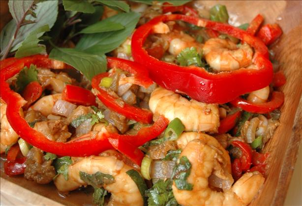 Easy Thai Coconut Shrimp and Rice. Photo by gourmetmomma