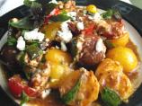 Tomato Basil Salad With Goat Cheese