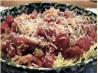 Italian Sauced Chicken over Pasta. Recipe by *Parsley*