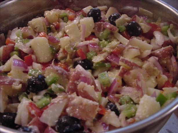 Outdoor  Potato Salad. Photo by Bill Hilbrich
