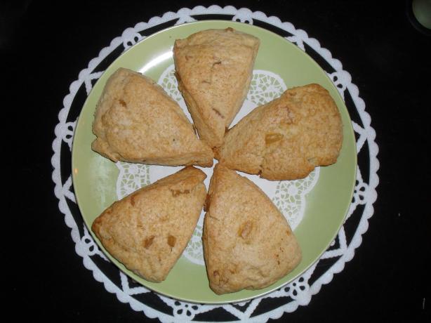 Crystallized Ginger Scones