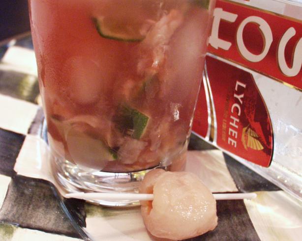 Lychee Caprioska. Photo by FLKeysJen