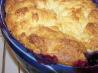 Blueberry and Nectarine Cobbler