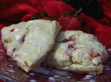 Strawberries and Cream Scones