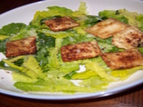 Caesar Salad With Fried Ravioli
