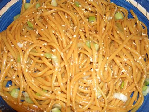 Sesame Noodles. Photo by mersaydees
