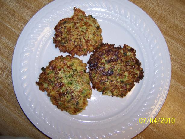 Kittencal's Italian Zucchini-Mozzarella Patties. Photo by Meeko
