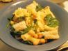 Orecchiette With Lemony Grilled Squid, Arugula and Chickpeas