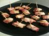 Bacon Wrapped Dates With Almonds. Recipe by sassafrasnanc