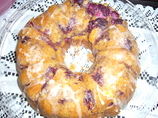 Blackberry Cream Cheese Coffee Cake