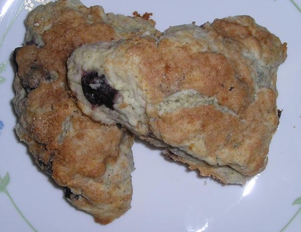 Blueberry Streusel Scones. Photo by Deb G