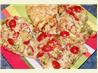 Caesar and Lemon Chicken Bruschetta. Recipe by MsSally
