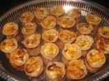 Miniature Bacon-Cheese Quiche