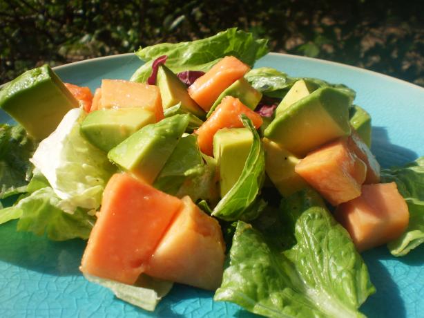 Simple Papaya Avocado Salad. Photo by breezermom