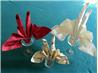 Serviette/Napkin Folding, Candle Fan Fold. Recipe by kiwidutch