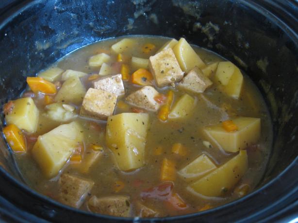 Vegetarian Crock Pot Unbeef Stew. Photo by Chef #1062175