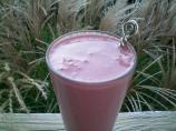 Chocolate, Raspberry and Banana Smoothie