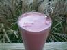 Chocolate, Raspberry and Banana Smoothie