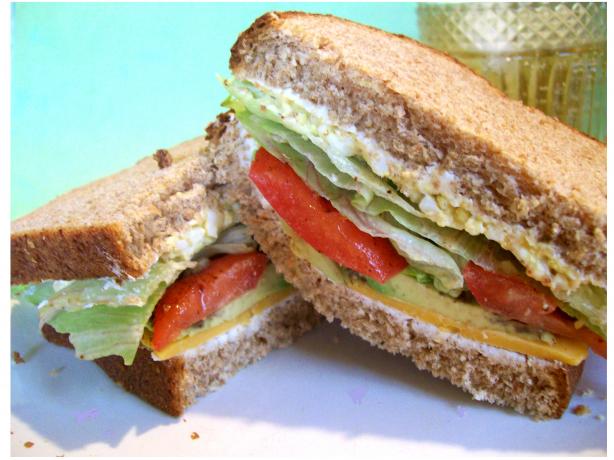 Mother Nature's Healthy Sandwich. Photo by Sharon123