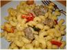 Chicken Sausage Pasta With Basil and Wine. Recipe by C. Taylor