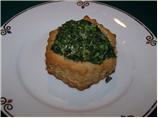 Spinach Stuffed Puff Pastry Cups. Photo by Aimchick