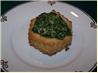Spinach Stuffed Puff Pastry Cups. Recipe by Aimchick