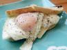 Toasted Sunny-Side up Egg and Cheese Sandwiches