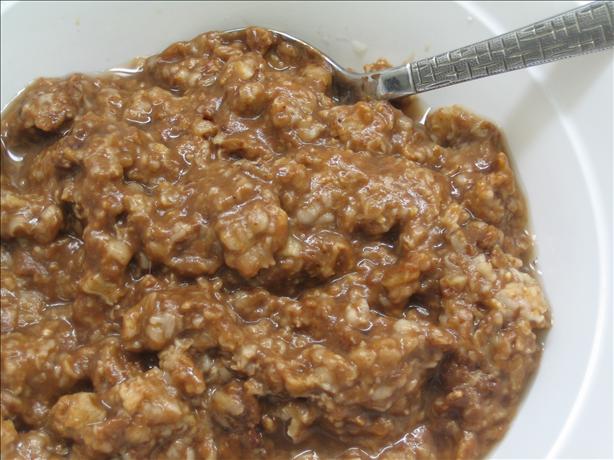 Instant Chocolate Oatmeal With Cinnamon. Photo by brokenburner