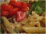 Farfalle With Tuna in a Basil Lemon Dressing. Photo by hepcat1