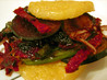 Grilled Polenta Veggie Sandwich. Recipe by swirlycinnacakes