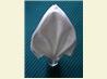 Serviette/Napkin Folding, Fleur De Lis in a Glass Version3. Recipe by kiwidutch