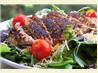 Walnut-Crusted Chicken Salad With Buttermilk Honey Dressing. Recipe by AmandaInOz