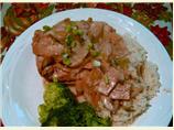 Chicken Breasts With Caramelized Onion Sauce