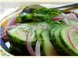 Sunday Afternoon Tea Quick Pickled Cucumber and Onion