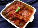Italian Tomato Sauce With Meatballs and Sausage